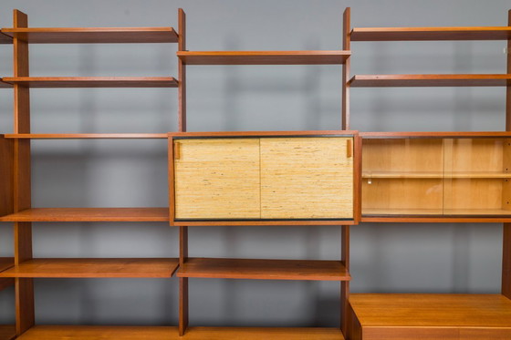 Image 1 of Mid-Century plankensysteem door Dieter Wäckerlin voor Behr, 1955