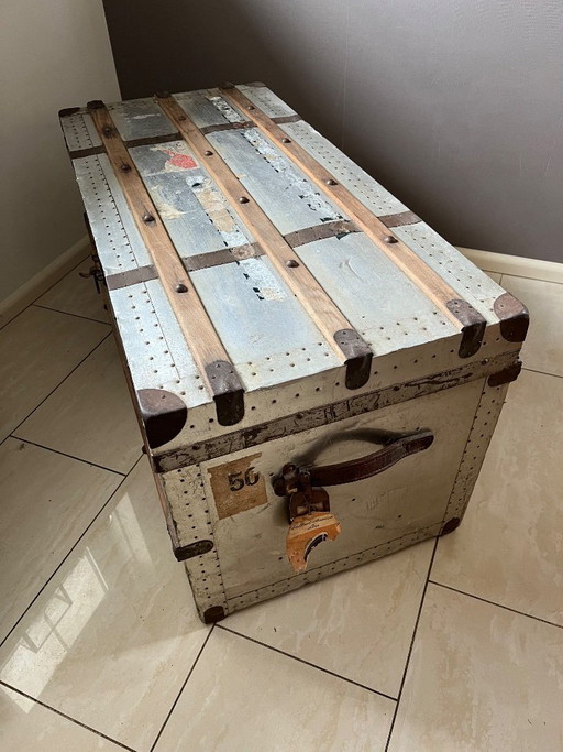 Antique cruise chest