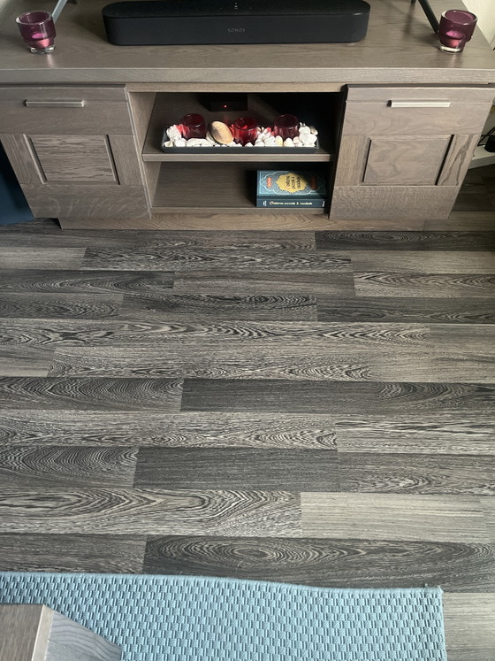 Image 1 of HiFi furniture Oak Chocolate brushed oak