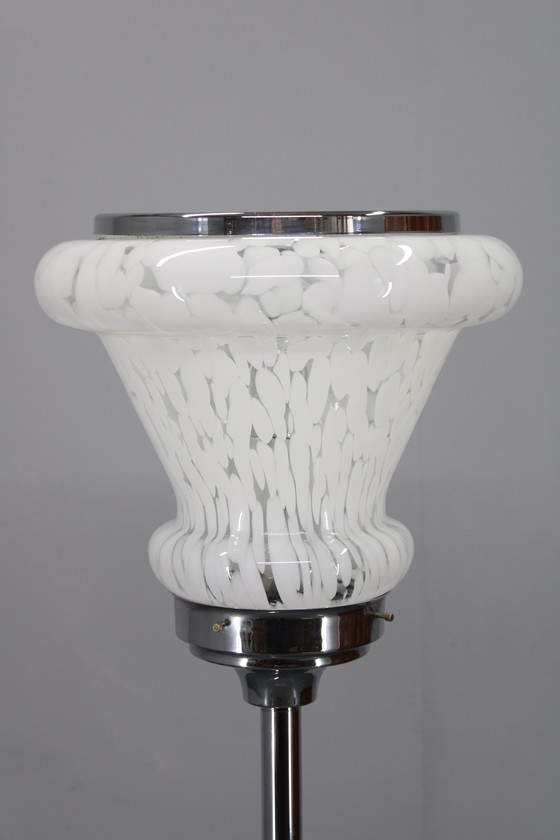 Image 1 of 1970er Glas-Stehlampe, Italien