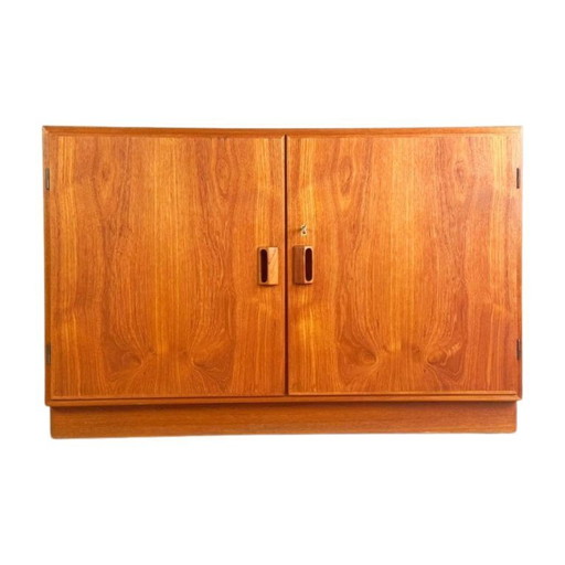 Midcentury dressoir Søborg ladekast Børge Mogensen teakhout
