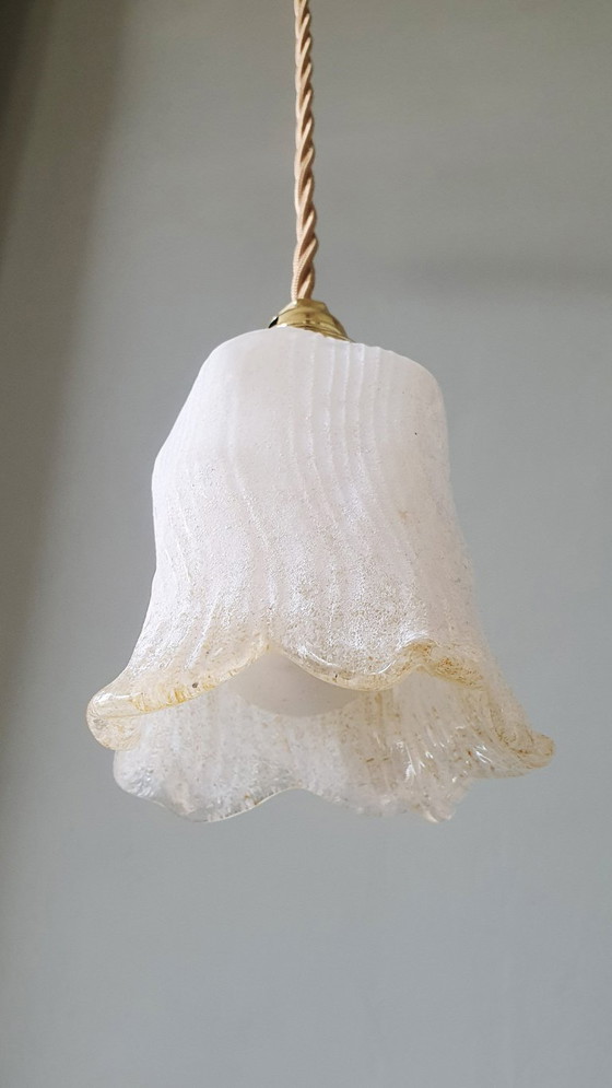 Image 1 of Set van 2 Vintage Murano hanglampen - Mid Century - Italy