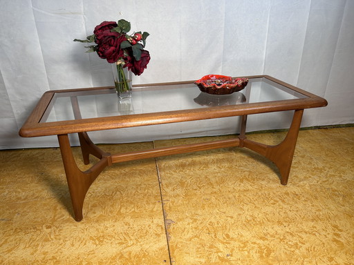 Mid Century Retro Vintage Teak Coffee Table By Gplan 1960