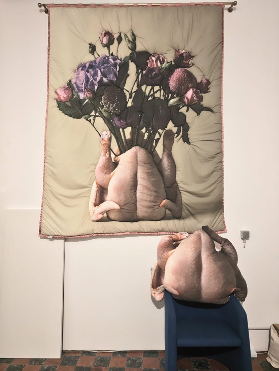 Image 1 of Tapisserie murale YOGA VASE