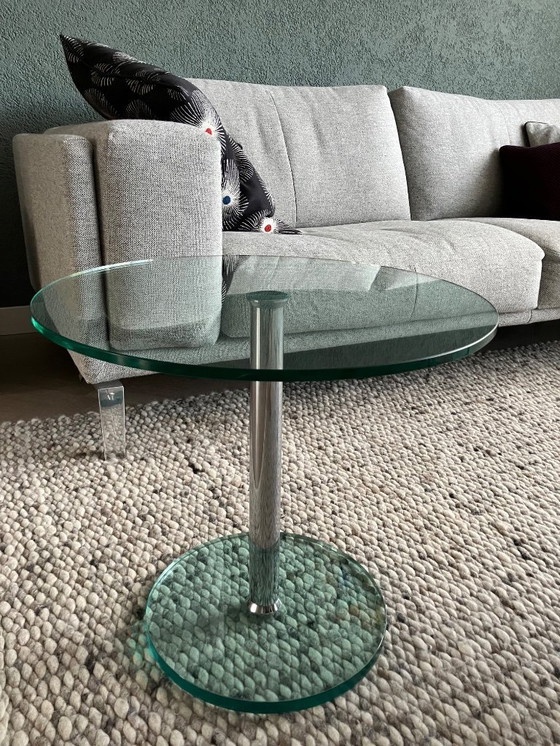 Image 1 of Table d'appoint Metaform KL-2 [Verre trempé / Chrome]