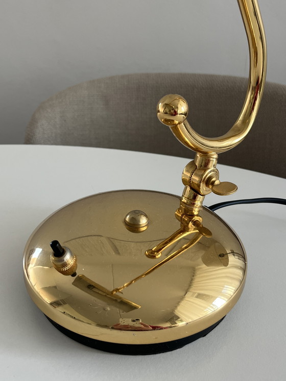 Image 1 of Brass piano lamp desk table lamp