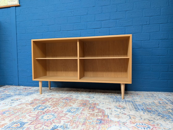 Image 1 of Vintage Oak Low Bookcase, Borge Mogensen For Karl Andersson, 1960s