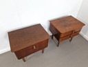 Deux tables de chevet vintage | Années 1960