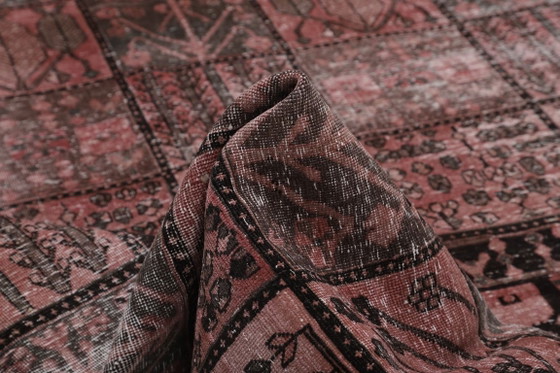 Image 1 of Tapis d'art vintage noué à la main 162x232