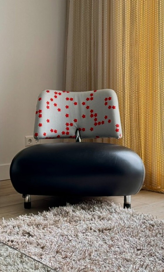 In Excellent Condition Leather Leolux Pallone Pa Design Armchair (photo 6 of 6)