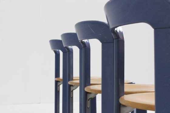 Image 1 of Vintage Bruno Rey dining chairs model 3300 set of 4