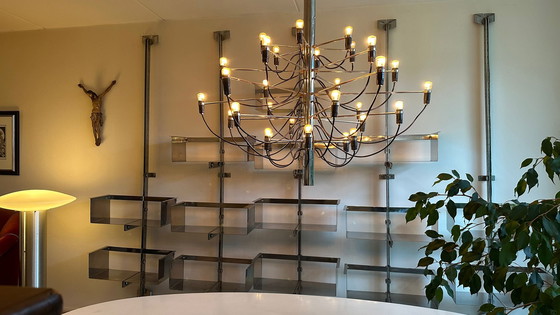 Image 1 of FLOS 2097/30 lampadario 30 luci cromo opaco