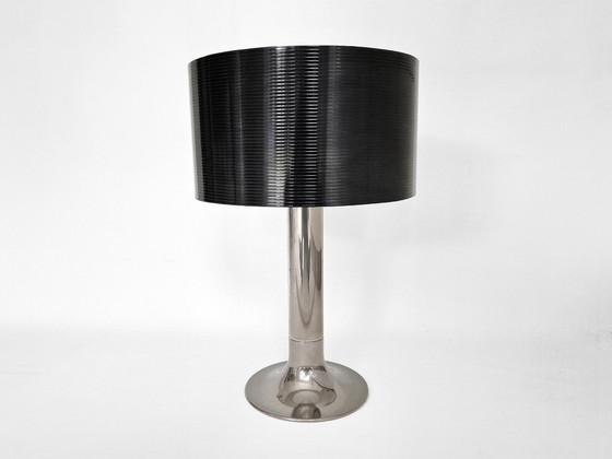 Image 1 of table lamp vintage design nickel-plated