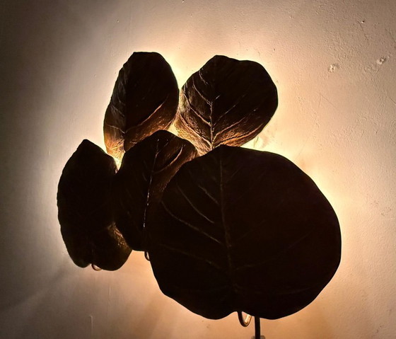 Image 1 of Applique murale sculpturale de Chrystine Charles, « Guadeloupe », France, années 1970, signée, pièce rare