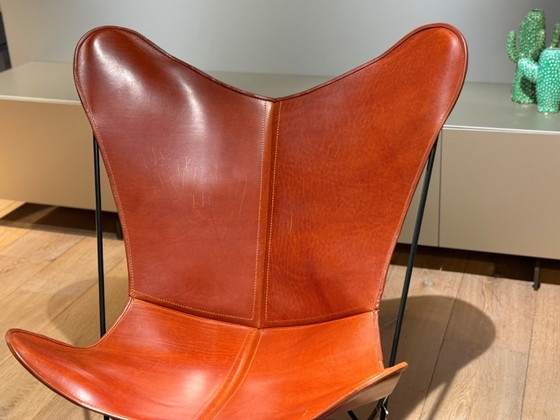 Papillon fauteuil cognac – Oxdenmarq, Leather, Calfskin (photo 4 of 5)