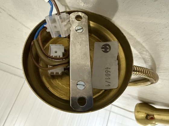 Image 1 of Lampade da parete flessibili in ottone, lampade da comodino, anni '60