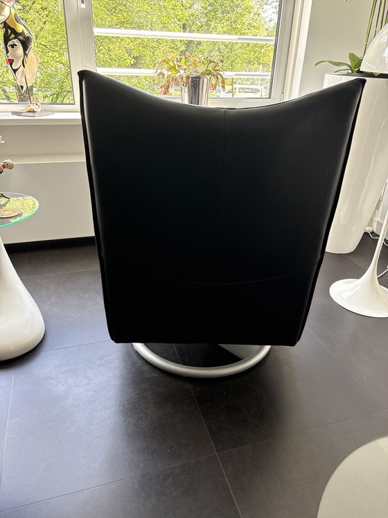 Rolf Benz Fauteuil – Leather, Metal (photo 8 of 12)
