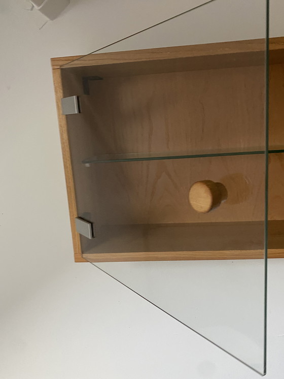 Image 1 of Vintage vitrine hangkastje uit jaren 70/80