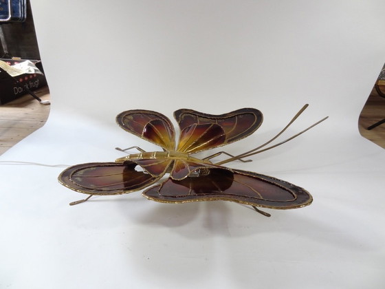 Image 1 of Applique da parete a forma di farfalla, Henri Fernandez