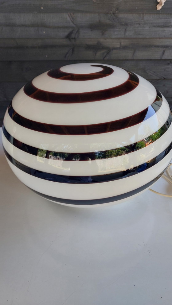 ILU di Vetro Zebra Lampe XL 45 cm Space Age – Stehleuchten, Metal, Glass (photo 2 of 5)