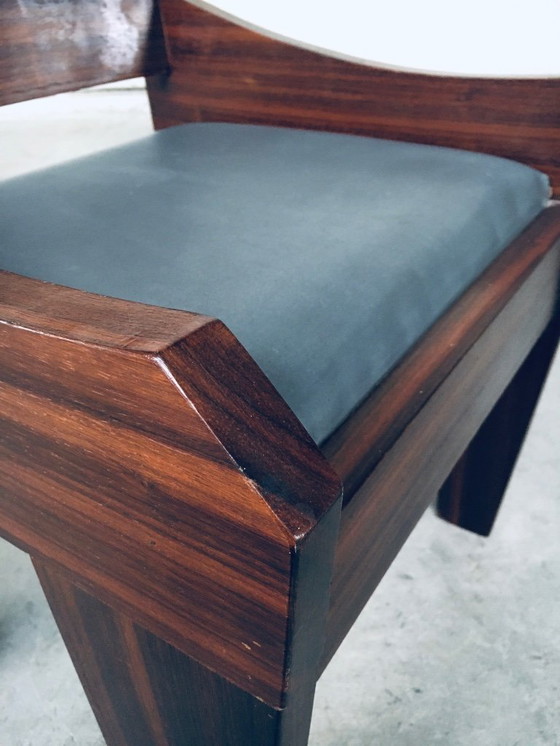 Image 1 of Sedia laterale in palissandro di design brasiliano moderno di metà secolo, anni '50