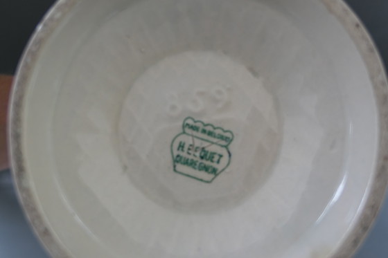 Image 1 of Vintage H. Bequet Quaregnon Vaas 859