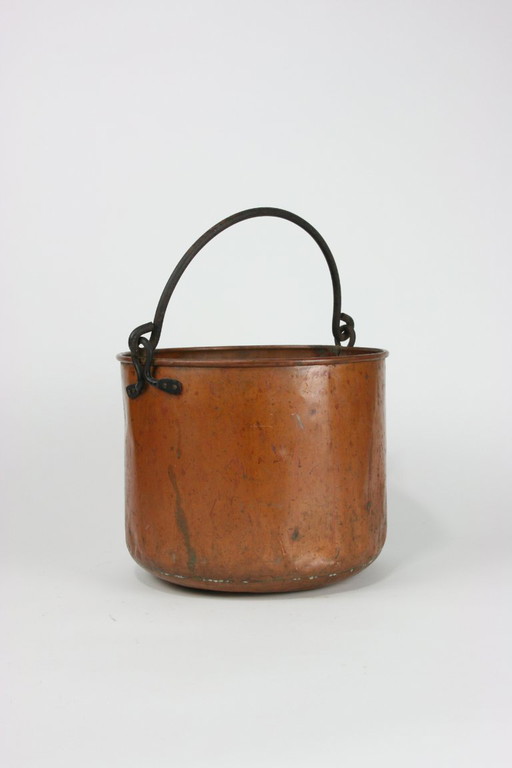 Olla de cobre para cocinar – decoratieve objecten, Iron, Copper