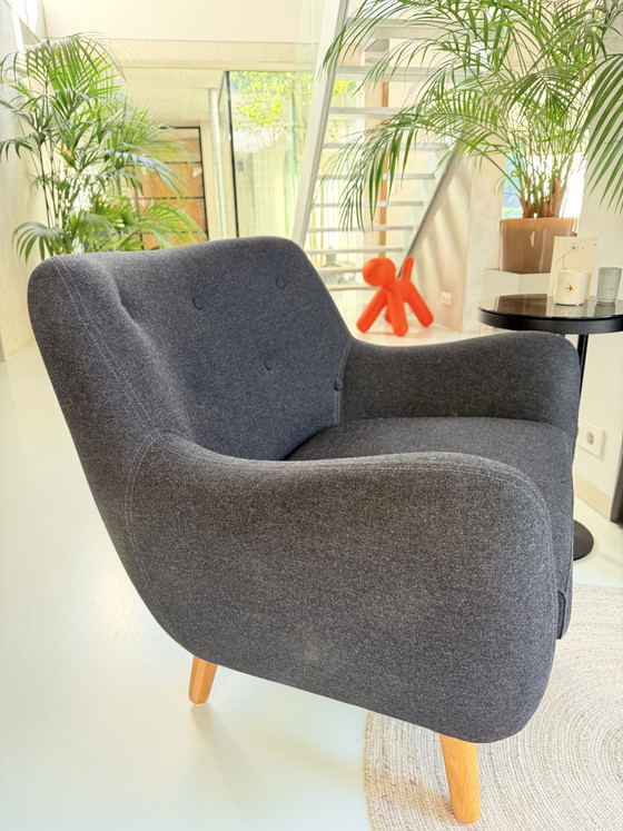SofaCompany Armchair, anthracite color, hardly used – Textile (photo 2 of 5)