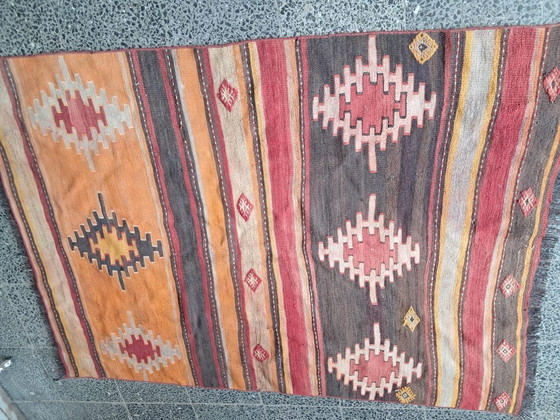 Image 1 of Kilim turco tejido a mano 164x127cm