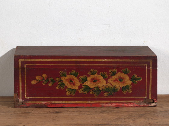 Antica scatola cinese con dettagli floreali (c.1900) #15 – Oggetti decorativi (photo 28 of 40)