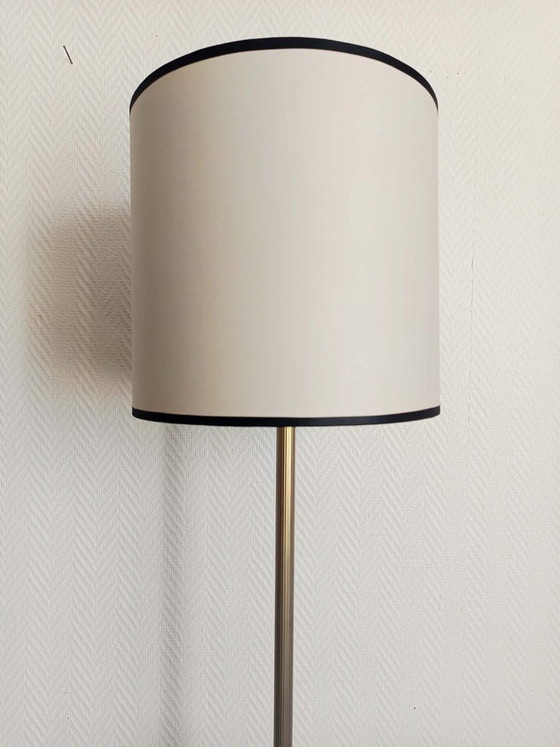 Image 1 of Dreibein-Stehlampe aus Messing, um 1950