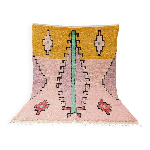 Marokkanischer Teppich aus reiner Wolle 3 x 2 m
