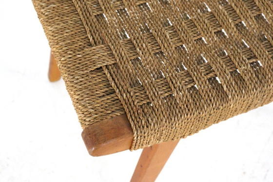 Tabouret de style Audoux Minet vintage – Poufs & repose-pieds, Wood (photo 17 of 17)