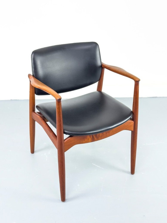 Teak Armchair by Erik Buch for Ørum Møbelfabrik, 1960s – Örum, Esszimmerstühle, Wood (photo 20 of 24)
