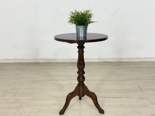 Keukentafel in koloniale stijl, lage tafel, bijzettafel, tuintafel, vintage keukentafel