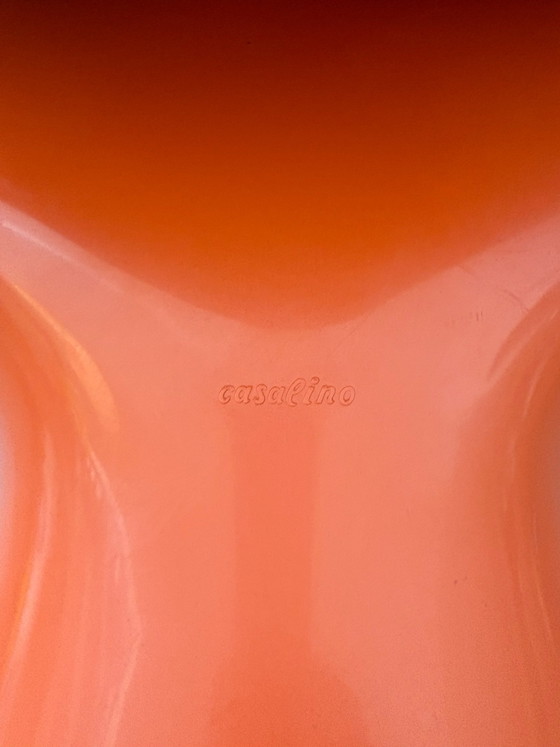 Chaise d'enfant vintage Casalino, Casala, Tabourets, Plastique, Orange (photo 5 sur 5)