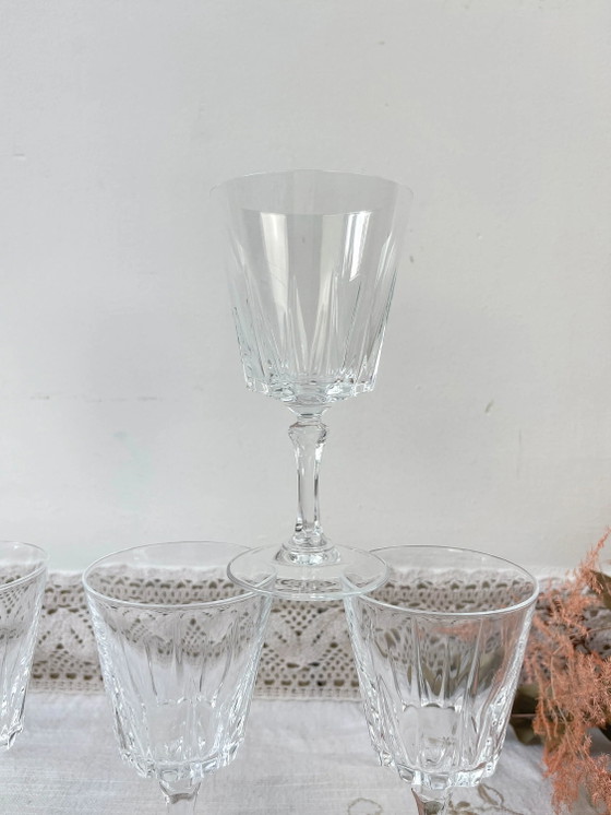 6 Bicchieri da Vino Bianco Cristal D'Arques VERSAILLES – Bicchieri e caraffe, Crystal (photo 4 of 10)