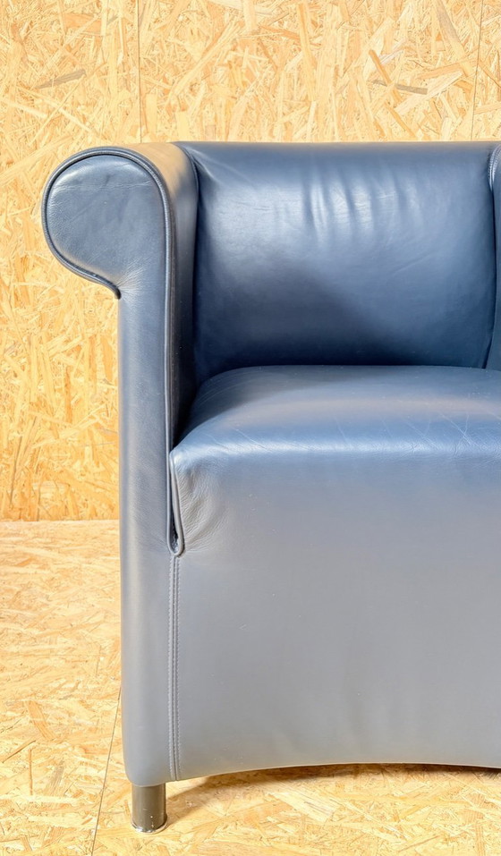 Image 1 of Poltrona Wittmann Petrol Leather Club Paolo Piva