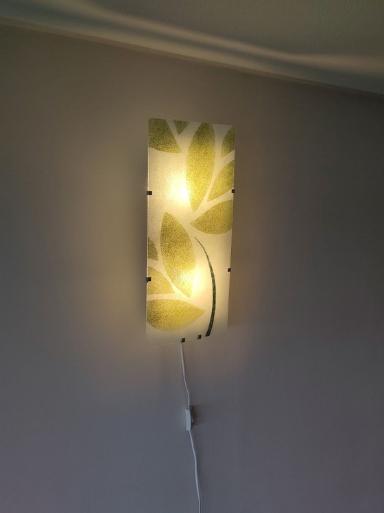 Lampada Ikea anni '90 Gyllen Julia Treutiger, Applique, Metallo, Vetro, Bianco (foto 4 di 13)