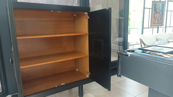 Image 1 of Brutalist cabinet De Coene style
