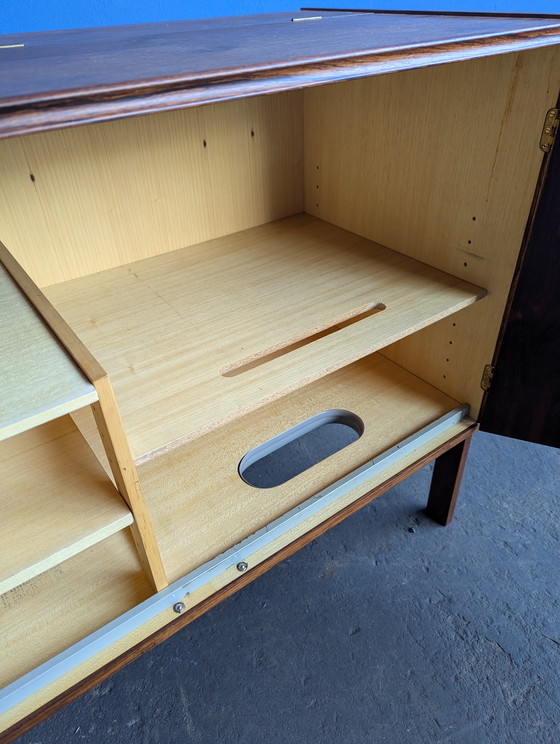 Image 1 of Meuble bar/plateau vinyle vintage danois - HG Furniture