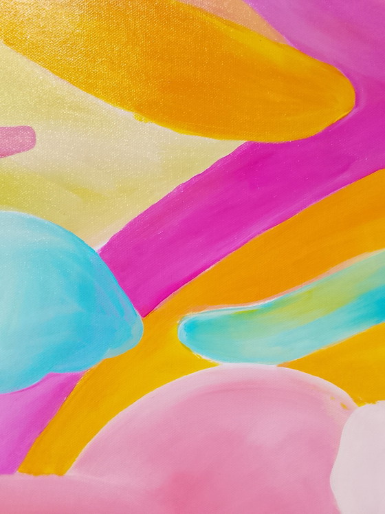 Image 1 of Acrylic painting #summer 144x100cm