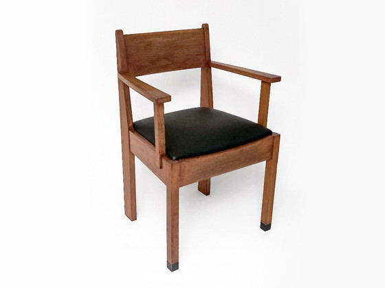 Image 1 of Silla Art Déco de la Escuela de La Haya, década de 1930