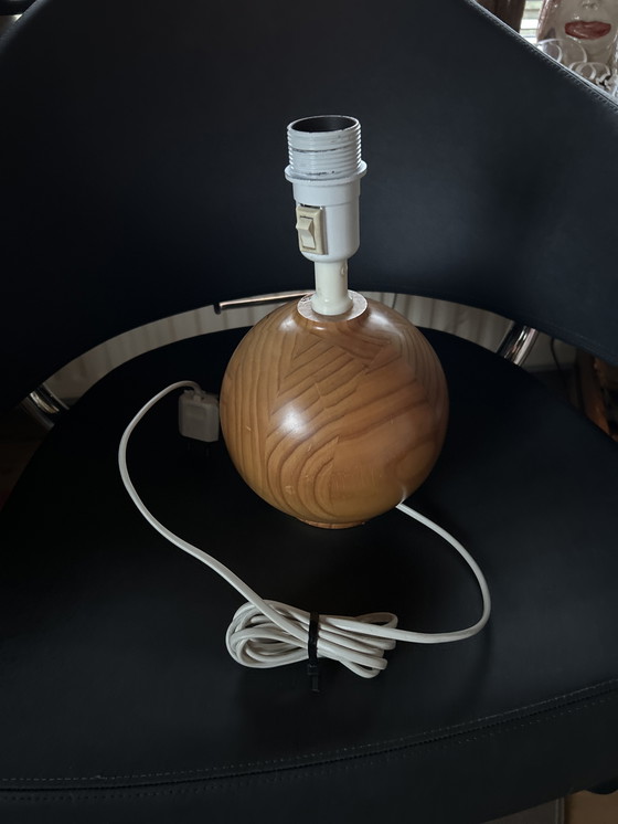 Image 1 of Lampada vintage IKEA in legno massello