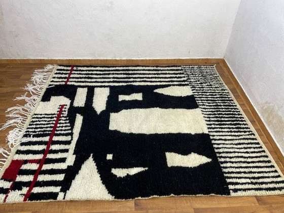 Grand tapis bjaad fait main 300cm x 200cm – Wool (photo 8 of 10)