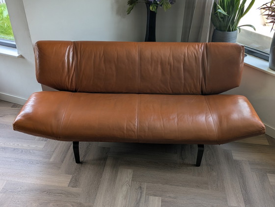 Canapé Leolux Devon 2,5 places en cuir marron – Canapés 2 places, Leather (photo 2 of 5)