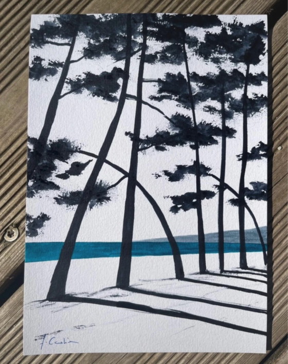 Image 1 of Artist's sketch 21x15cm