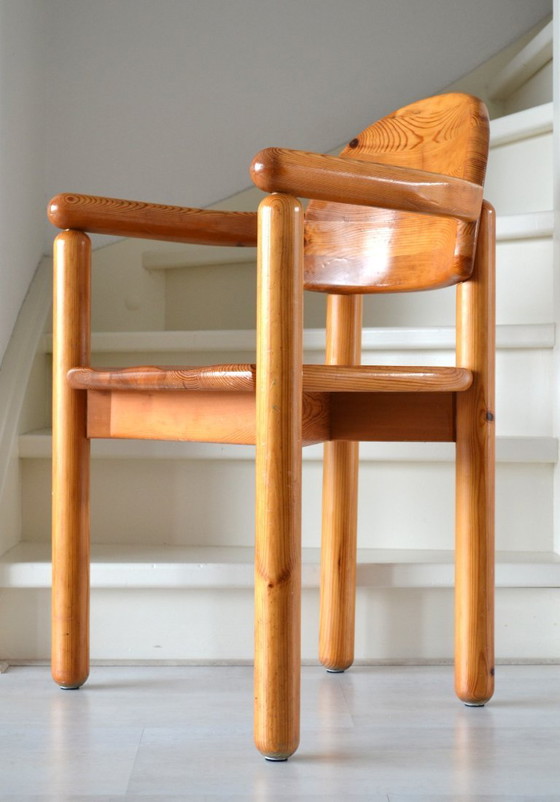 Image 1 of 4 x chaise de salle à manger vintage Rainer Daumiller