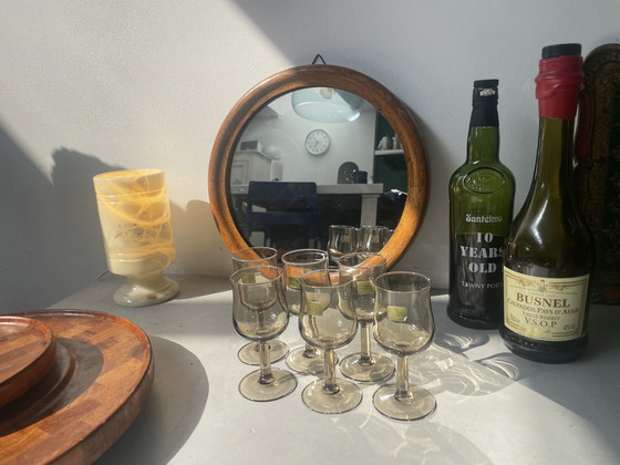 Image 1 of Gläser mit Portwein oder Schnaps Luminarc Rauchglas