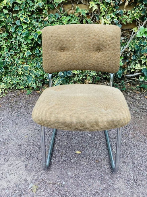 Vintage Strafor Steelcase Stuhl
